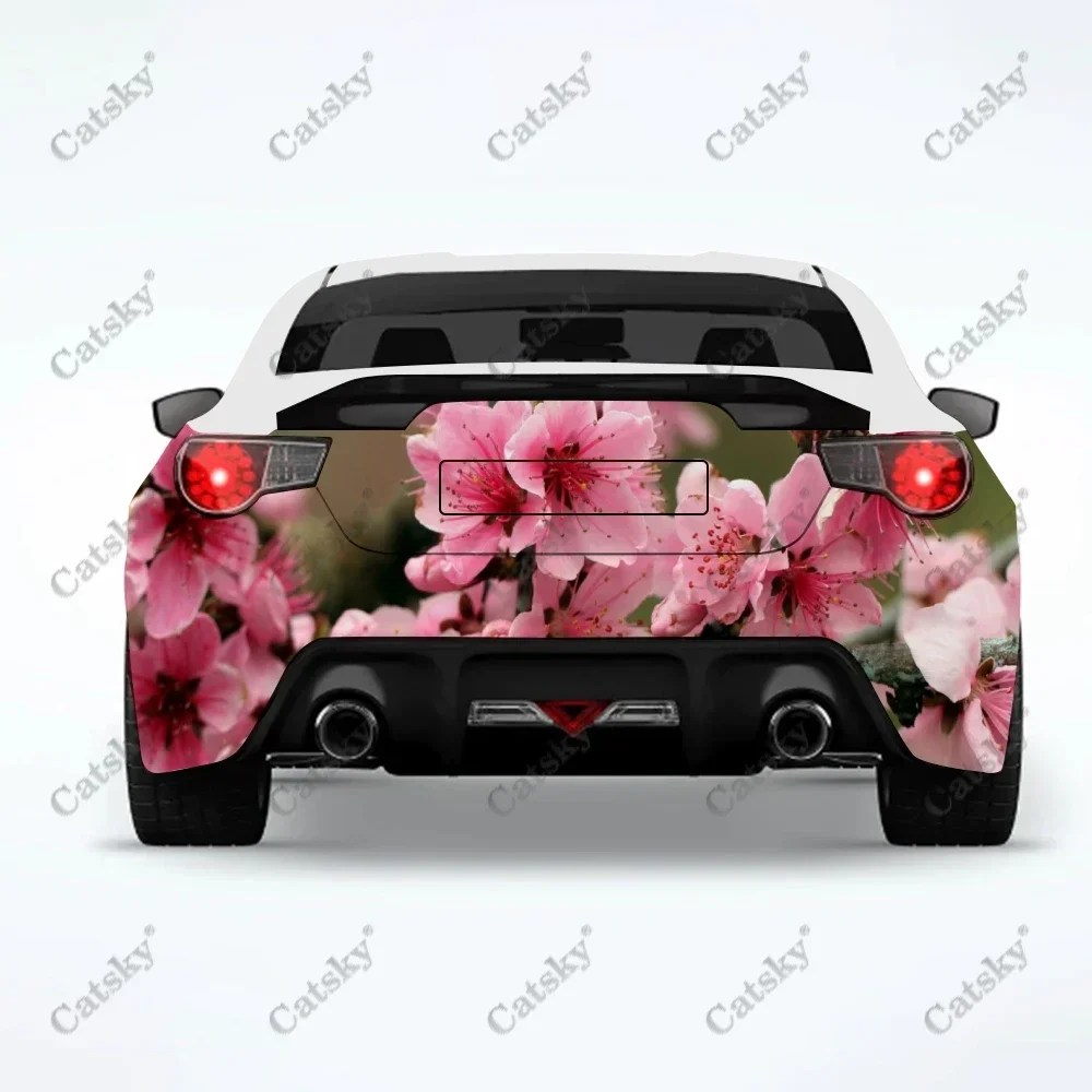 

Cherry blossoms Car sticker rear auto package graphic appearance pain car custom decorative pattern accessories decal sticker