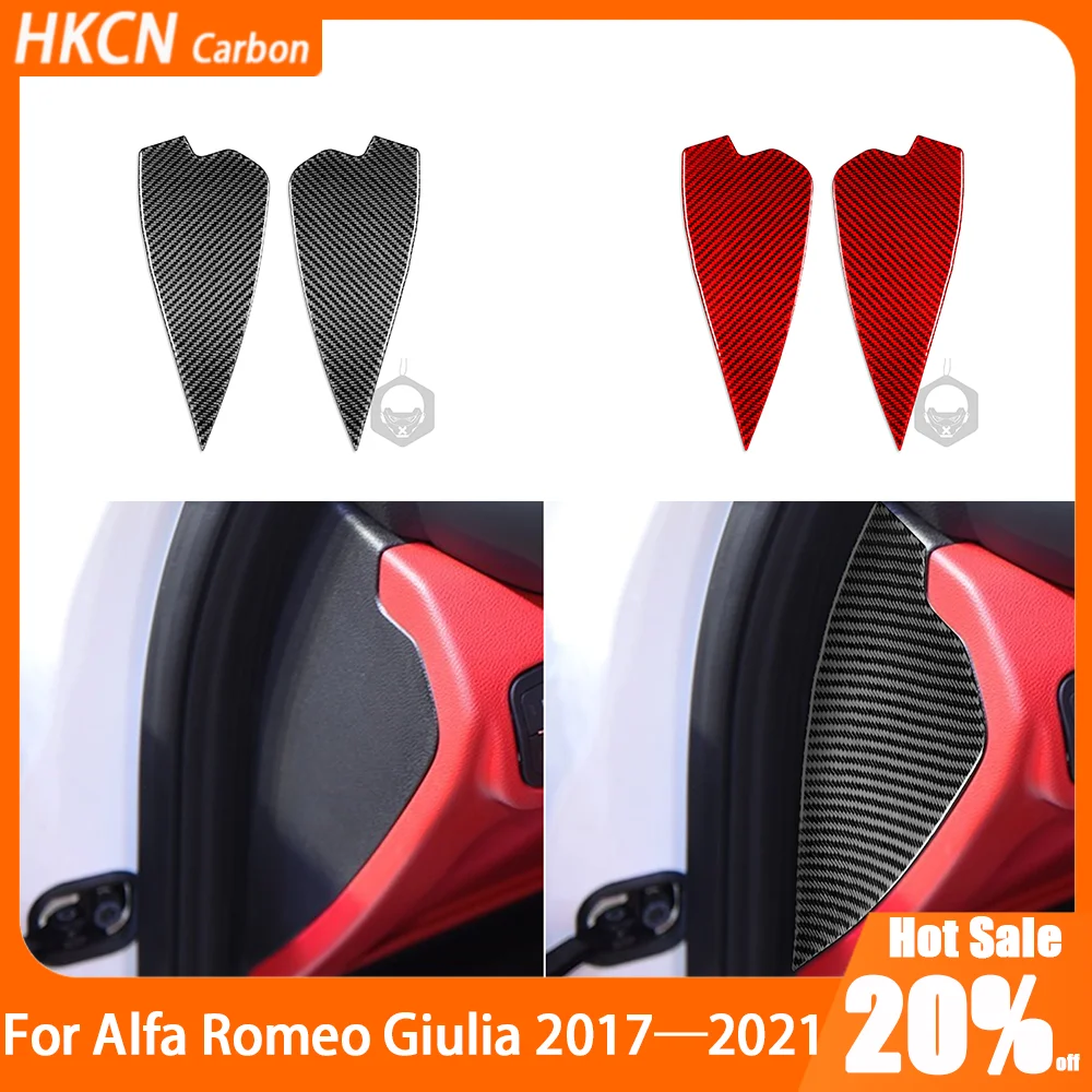 

Carbon Fiber Front Instrument Groove Panel Car Accessories Interior Cover Trim Modified Sticker For Alfa Romeo Giulia 2017—2021