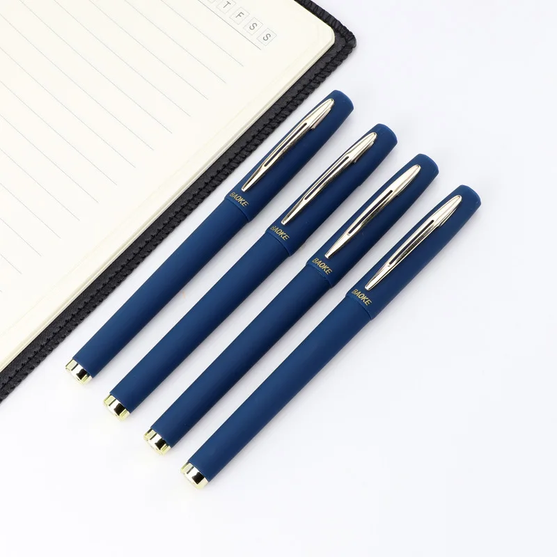0.5/0.7/1.0mm Large Capacity Gel Pen Signature Business Pen Calligraphy Pen Ballpoint pen For School Office Writing Stationery