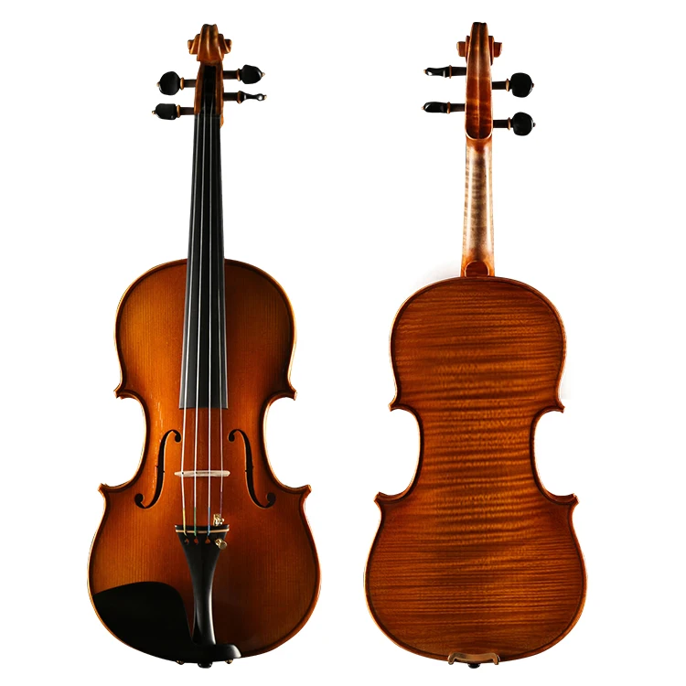 Customized Handmade European Spruce High Level Stradivari 1716 Violin 4/4 3/4 1/2 1/4 Size For Student Practice Performance
