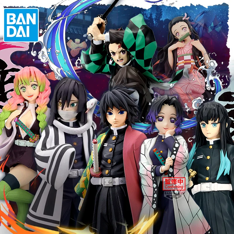 

15cm Anime Demon Slayer Kimetsu no Yaiba Figure Kamado Tanjirou Action Figure Agatsuma Zenitsu Nezuko Warrior PVC Doll Model Toy