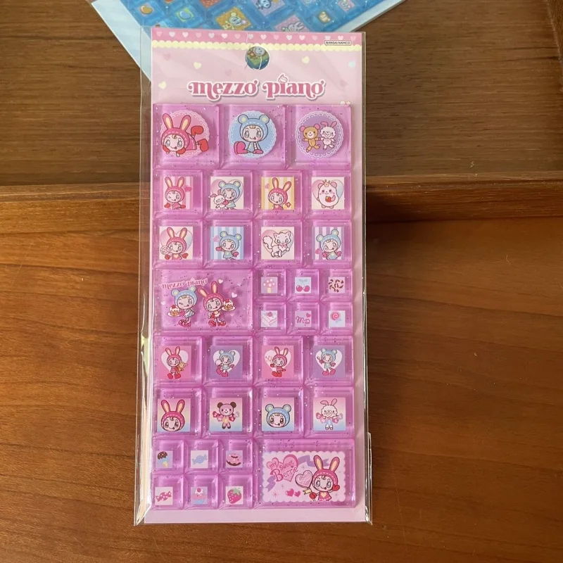 الكرتون الملاك الأزرق ملصق الإبداع الطوب على شكل ثلاثية الأبعاد الأبعاد ملصق زوجين Diy جراب هاتف حقيبة الديكور هدايا الحفلات