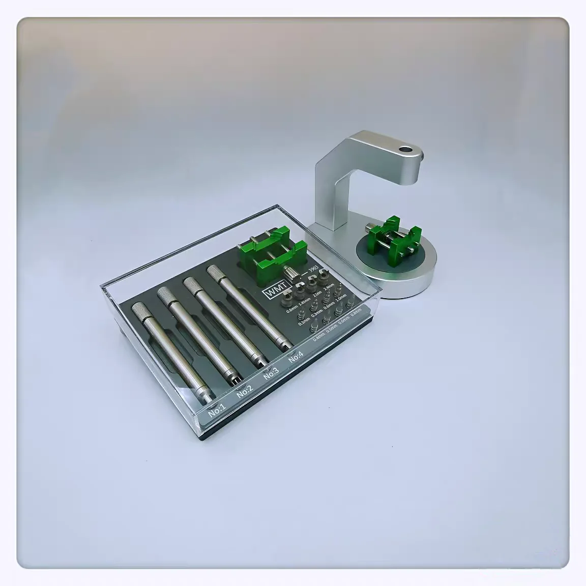 W0638 Präzisions-Zifferblattkontaktfreier Zeigerentferner 0,1 mm bis 2,4 mm Professionelles Werkzeug für die Reparatur von High-End-Uhren