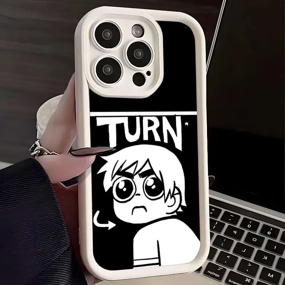 Чехол для телефона с рисунком Скотт Пилигрим против мира для iPhone 16 Pro Max 15 Pro 14 Plus 13 12 11 XR XS Max X 7 8 Plus, мягкий чехол из ТПУ Чехол для телефона с рисунком Скотт Пилигрим против мира для iPhone 16 Pro Max 15 Pro 14 Plus 13 12 11 XR XS Max X 7 8 Plus, мягкий чехол из ТПУ