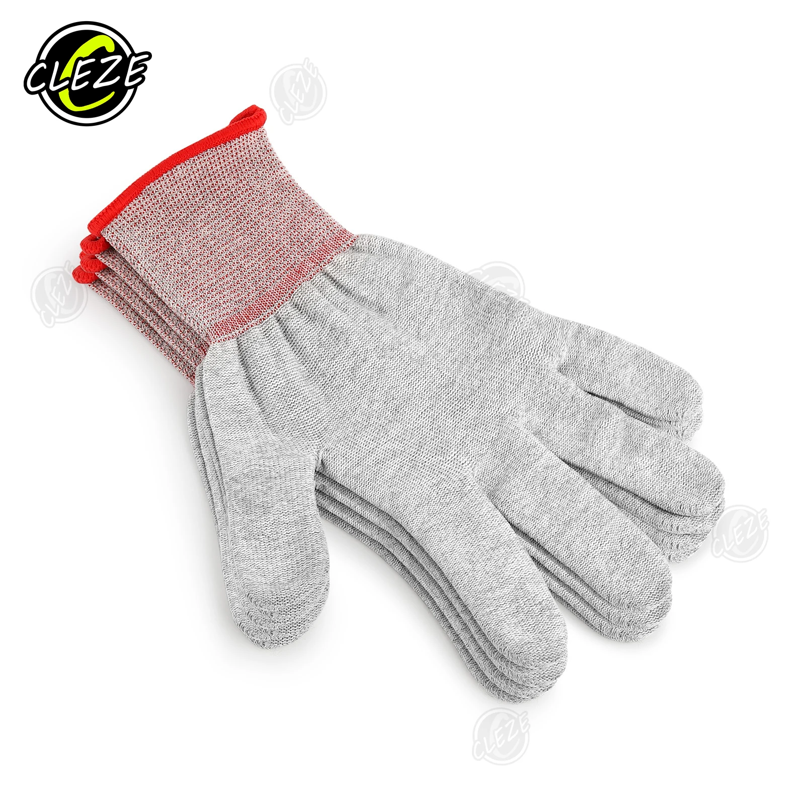 CLEZE Carbon Fiber Gloves Anti Static Car Wrapping Gloves for Vinyl Wrap PPF Window Tint Film Installation Detailing Tools