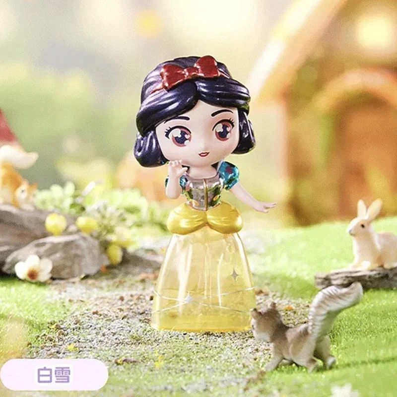 Disney-Boîte ennemi série replPrincess, figurines d'action Snow White Pepper, boîte mystérieuse, décoration de dessin animé, cadeau jouet pour fille