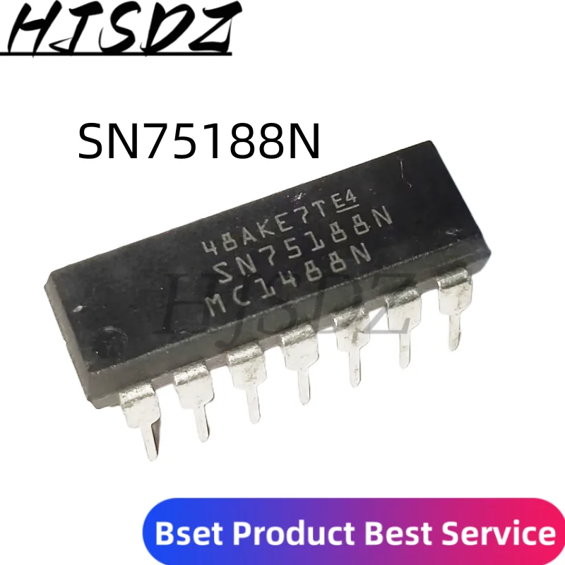 5 unids/lote SN75188N SN75188AN SN75188 MC1488N mc148p MC1488 SN75189AN SN75189 DIP-14 nuevo ic en Stock