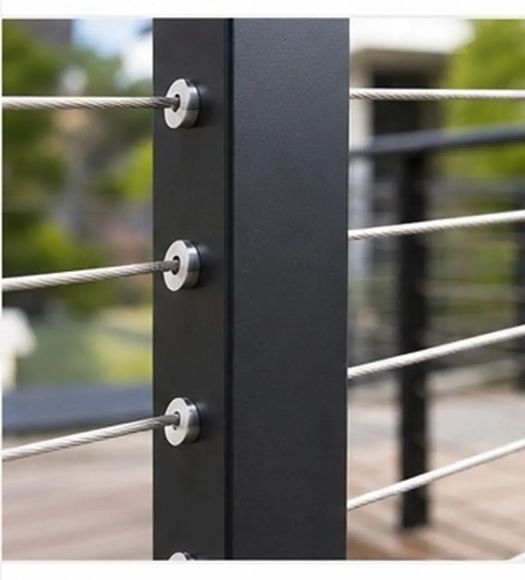 10Pcs Angle Beveled Washers 316 Stainless Steel Cable Railing Kit Wire Rope Washer 30 Degree Deck Stair Railing Cable Tensioner