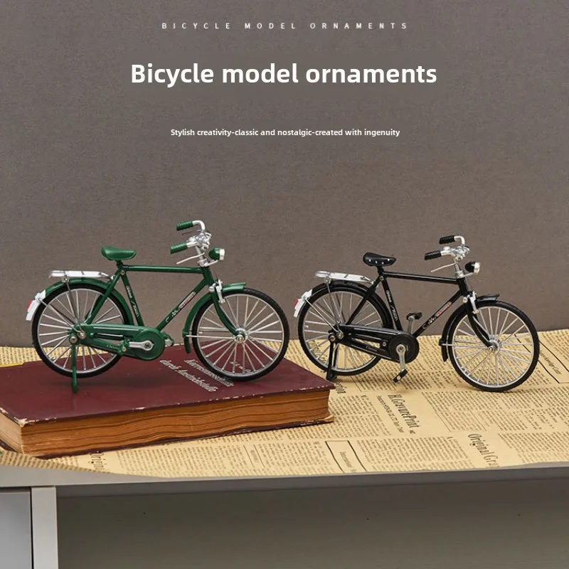 

Creative Phoenix Brand Two Eight Bars Old Style Bicycle Model Toy Ornament Living Room Dining Table Decoration