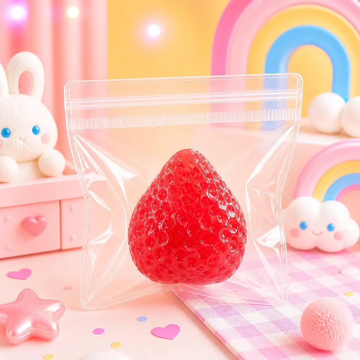 Pinch Music Toy Internet-popular High-value Creative Simulation Food Slow Rebound Mud Sense Children's Decompression Toy - Detail 1