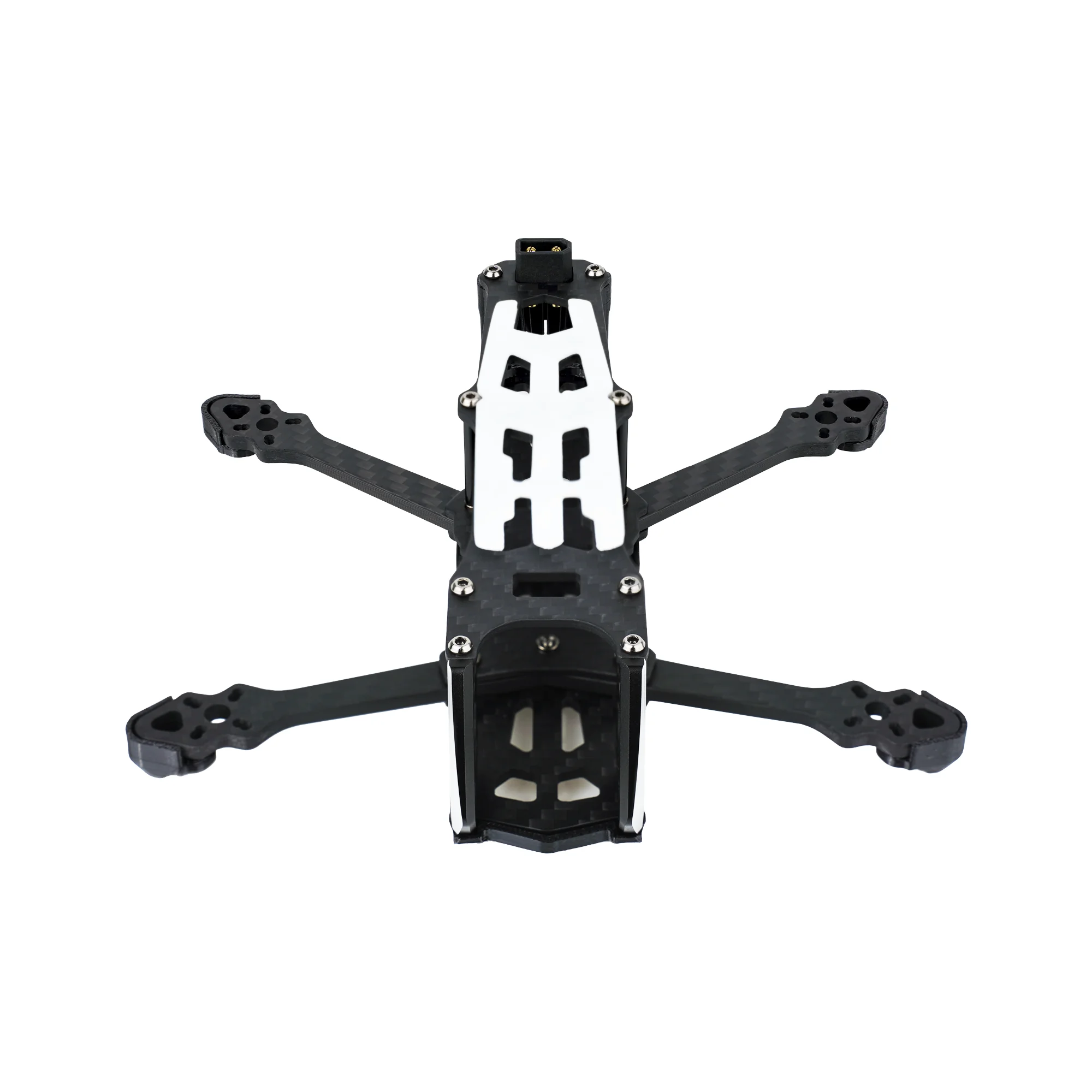 DeepSpace SEEKER3 3 Inch Carbon FPV Frame Kit, 139mm Wheelbase, 3.5mm Arm, Lightweight Sub250g for DJI O4 PRO / O3 Air Unit FPV view 4