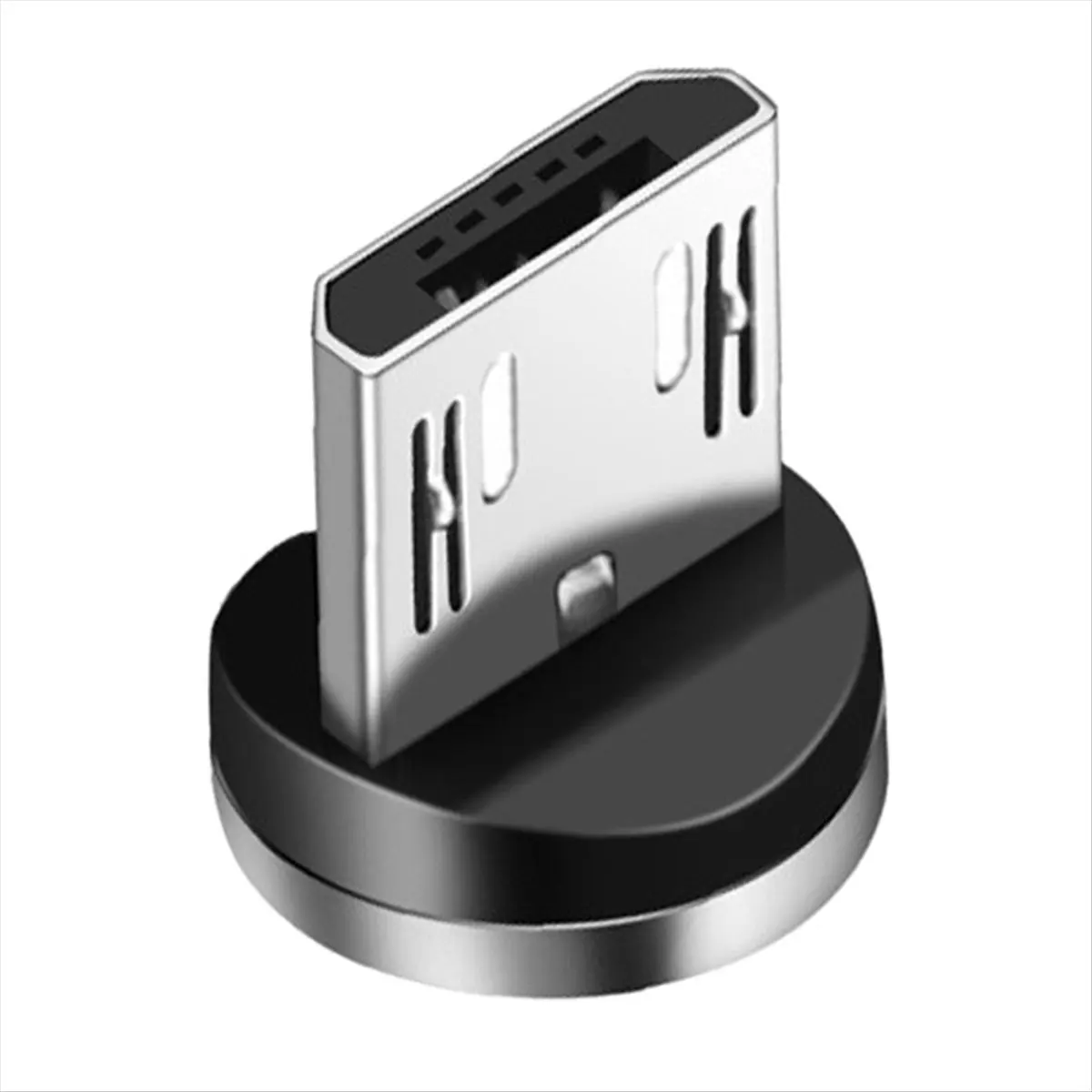 ABGN Round Magnetic Cable Plug 8 Pin mini USB Plugs Fast Charging Phone Magnet Charger Plug