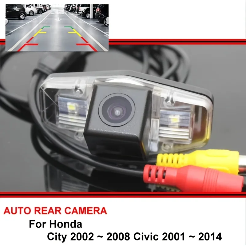 Rückfahrkamera mit CCD-Nachtsicht für Honda Accord Inspire Spirior 2003-2007, Civic 2001-2015 und City 2015-2017