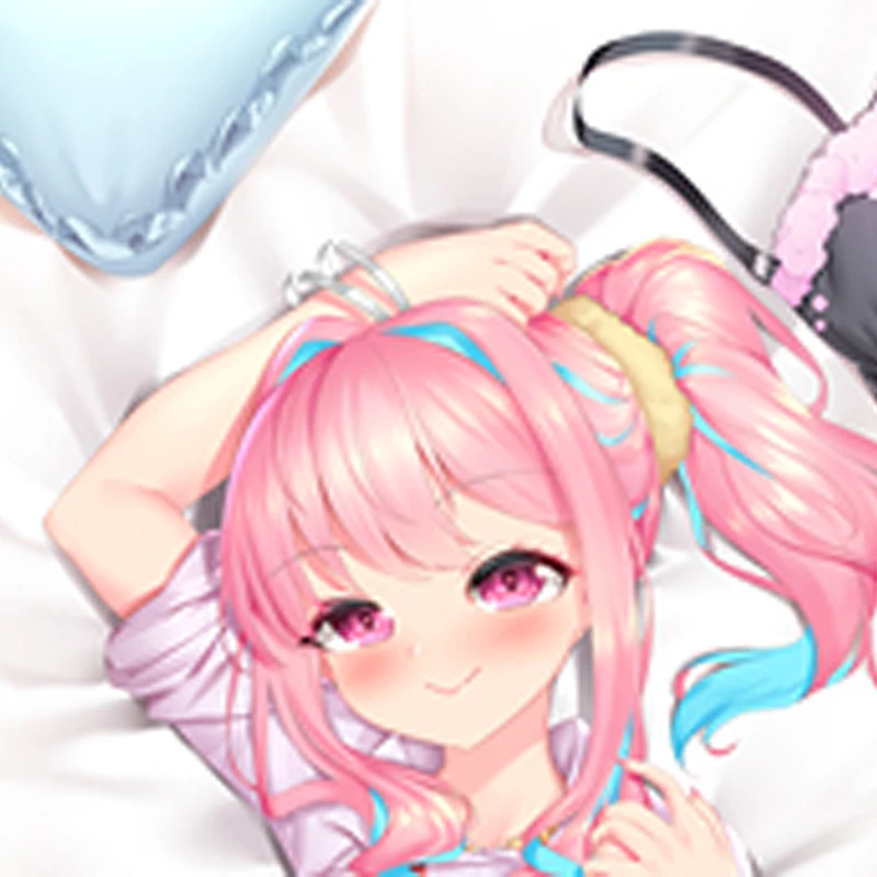 

Dakimakura Anime Pillow Cover Yumemi Kiaru Double Sided Print 2Way Cushion Cover Xmas Gifts