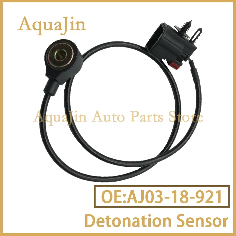 Sensor de detonación de golpe AJ03-18-921 para Ford Escape Fiesta Fusion Transit Jaguar tipo S Lincoln Ls Mazda Tribute Auto AJ0318921