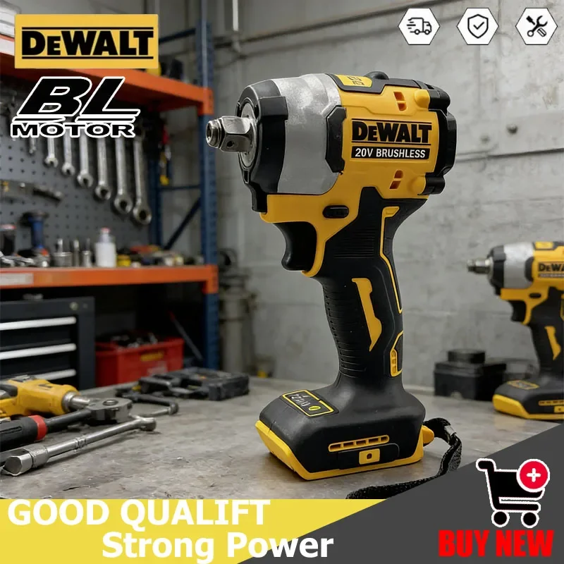 

Аккумуляторный ударный гайковерт DEWALT DCF922, высокий крутящий момент 406 Нм (при обратном ходе), 1/2 дюйма, 2500 об/мин, универсальный, 20В, для аккумуляторных инструментов