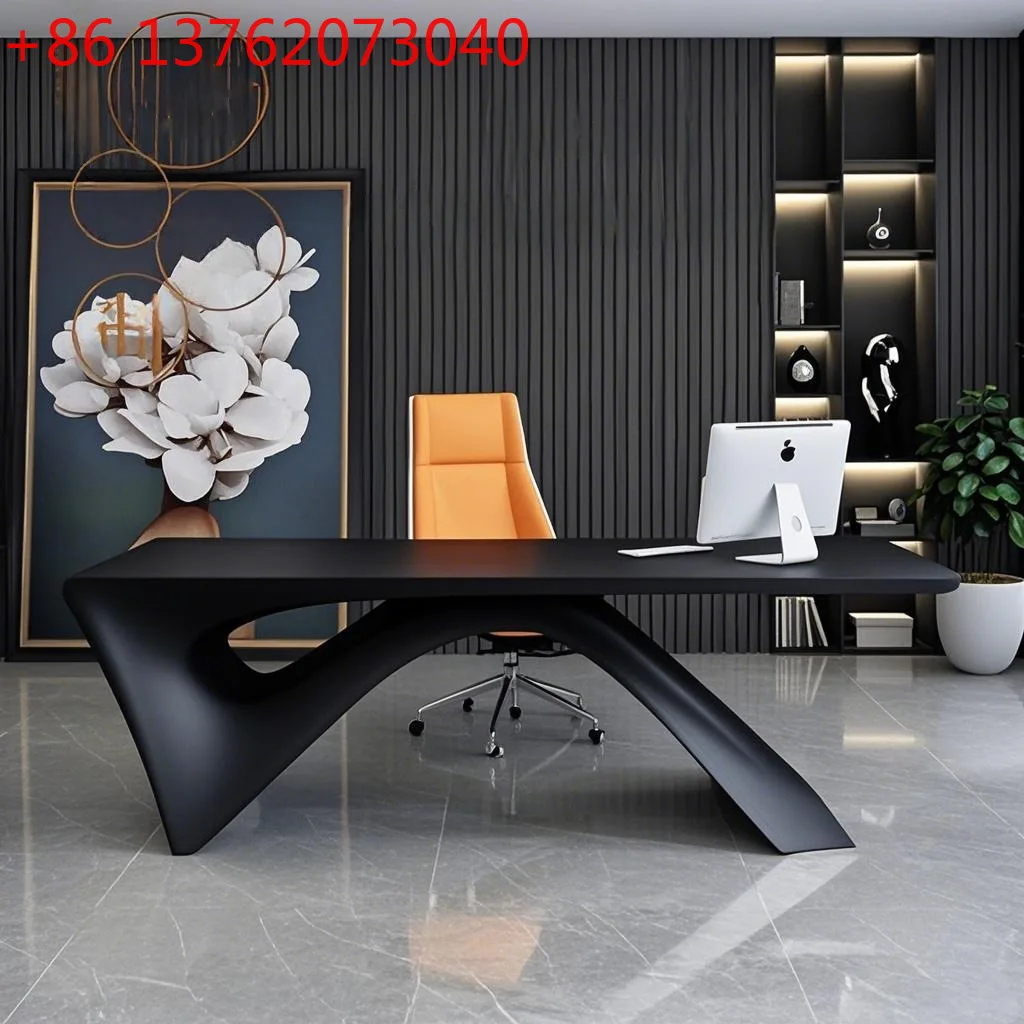 

Nordic piano paint boss table creative art desk manager supervisor table