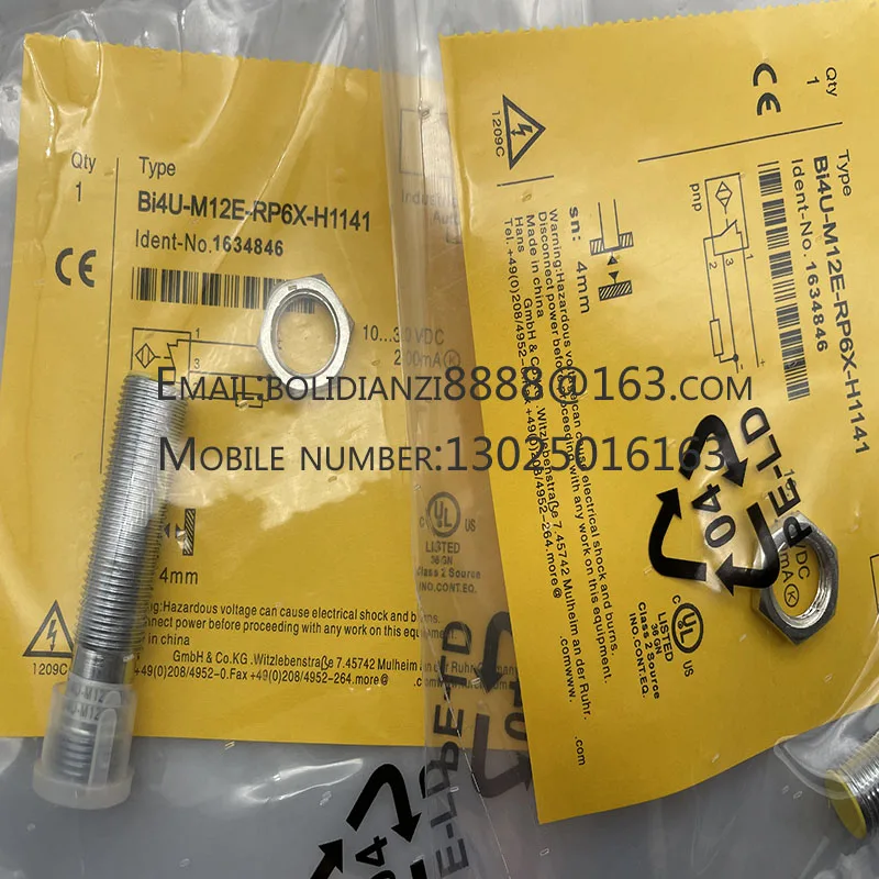 

New proximity switch sensor BI4U-M12E-RP6X-H1141 In stock