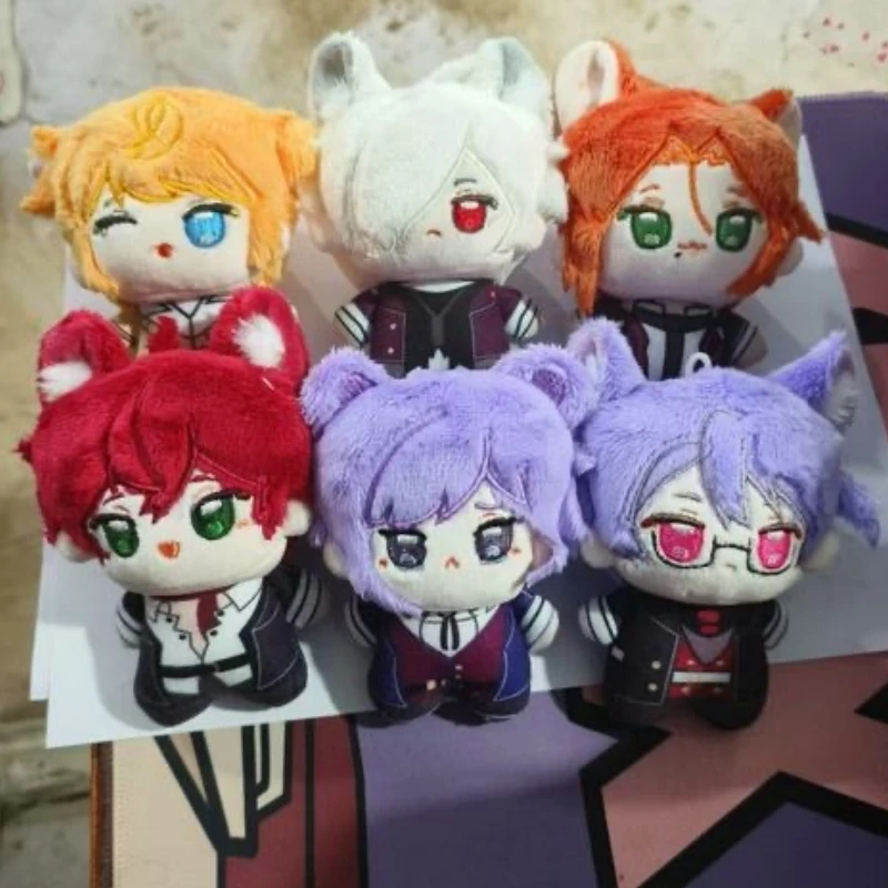 

Плюшевые игрушки-брелоки 10 см: Дьявольские возлюбленные (Диаболик Лаверс) Сакамаки Рейджи и Сакамакисю Нуну, парные подвески, милые игрушки, подарки