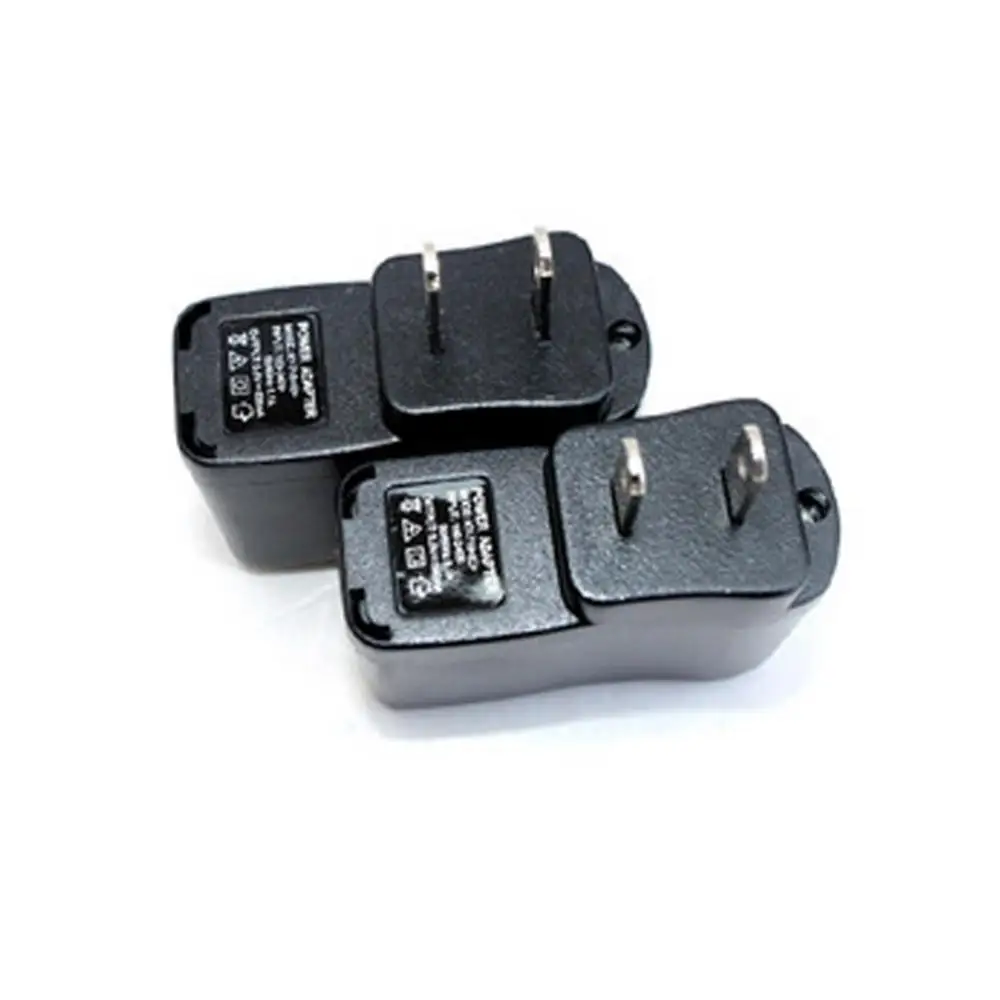 ปลั๊กตัวแปลง USB แบบพกพาเรา AC 110V-240V ไปยัง DC 5V ที่ชาร์จไฟบนผนัง500mA ปลั๊กแบบสหรัฐ