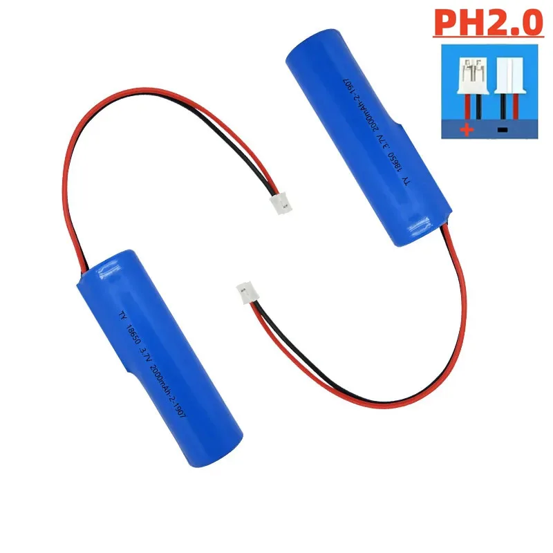 3.7 فولت 18650 بطارية ليثيوم 1200 مللي أمبير ل سمّاعات بلوتوث مصباح يدوي آلة الغناء مقص الشعر المصابيح الأمامية ، روبوت الكناس ، اللعب