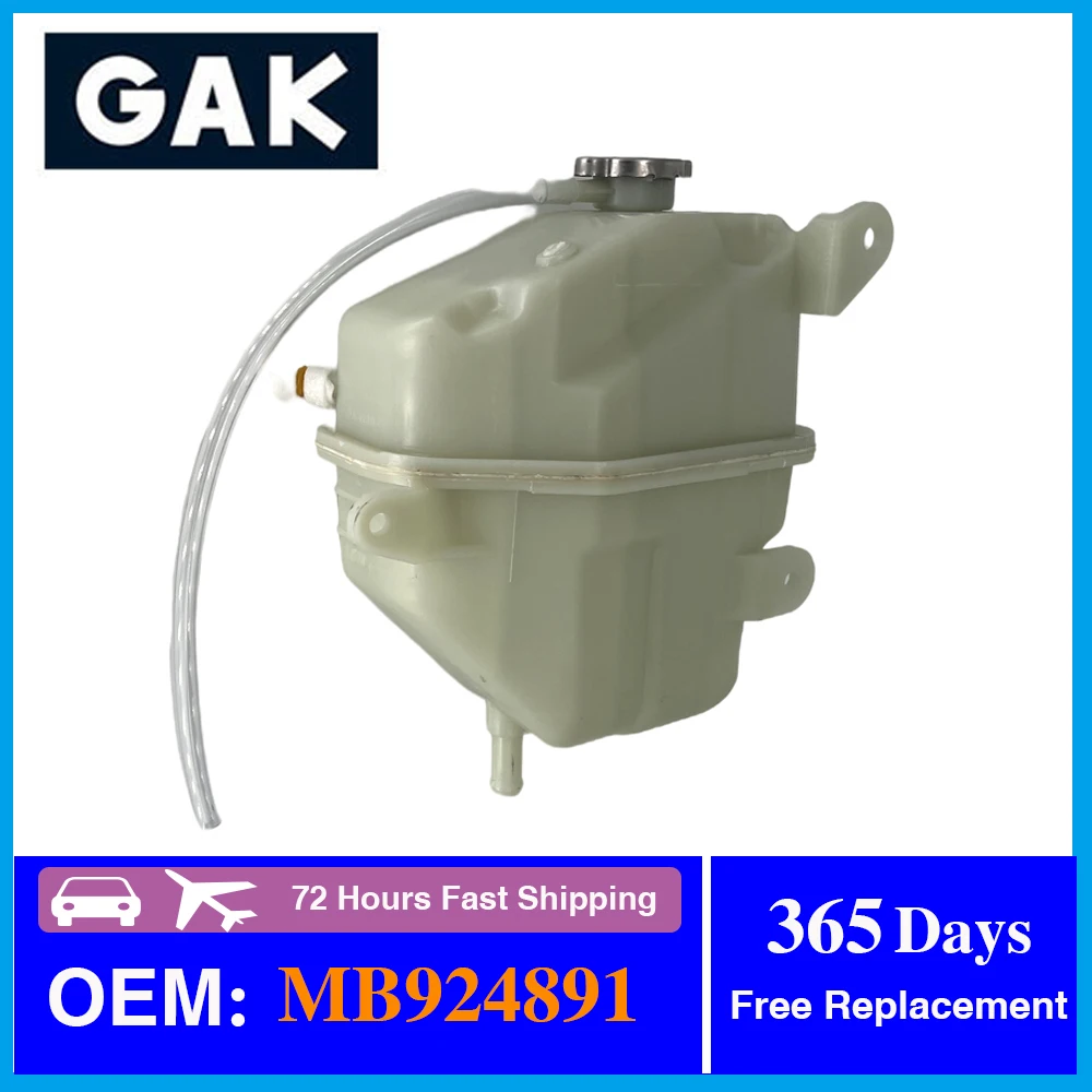 GAK Engine Radiator Coolant Reservoir expansion tank MB924891 for Mitsubishi Delica L400 / Space Gear 1994-2005