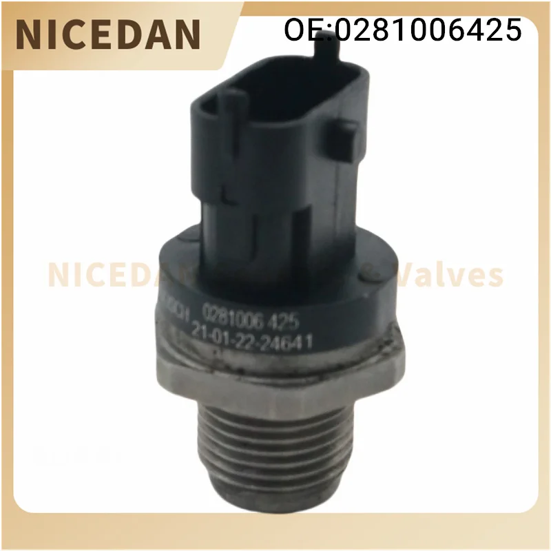 

0281006425 Fuel Rail Pressure Sensor for Alfa VOLVO XC60 XC70 XC90 2.4 D D5 AWD 5297640 6754721212 3974092 New Cars Accessories