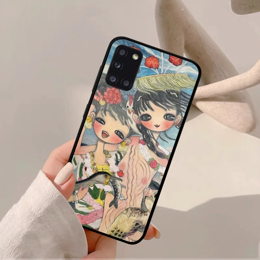 Aya Takano art Phone Case For Samsung A 10 11 12 13 20 21 22 30 31 32 40 51 52 53 70 71 72 73 91 13 shell