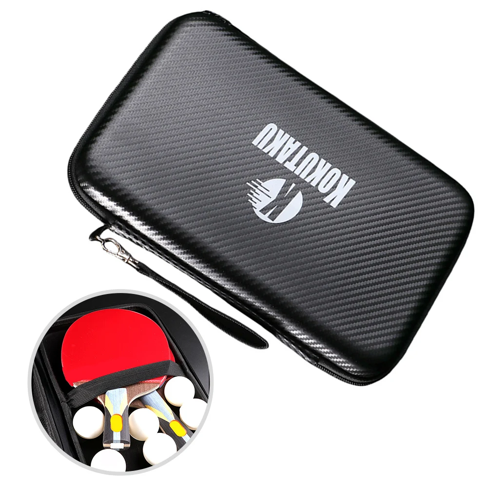 

Сумка для ракетки для настольного тенниса, чехол для летучей мыши, жесткий чехол из ЭВА, сумка для хранения ракеток, водонепроницаемая противоударная сумка для ракетки для настольного тенниса