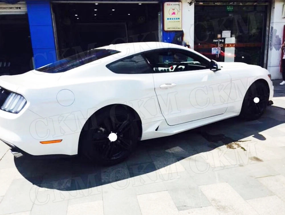 

Боковая юбка из углеродного волокна для Ford Mustang Coupe, 2-дверная, 2018–2020 FRP, неокрашенный материал, боковая юбка, рокерная панель