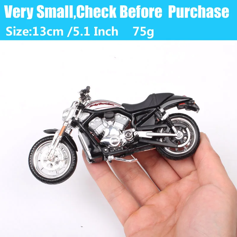 1/18 Scale Maisto HD 2006 Harley VRSCR Street Rod Motorcycle Diecasts & Toy Vehicles Cruiser Bike Souvenir Replicas