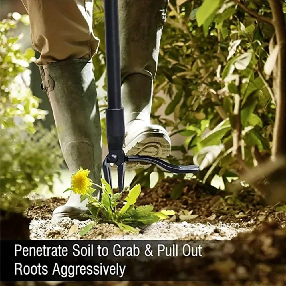 เครื่องดึงวัชพืชที่ถอดออกได้, เครื่องมือดึงวัชพืช, เครื่องมือดึงวัชพืช Stand Up Heavy Duty, เครื่องดึงวัชพืชด้ามยาว