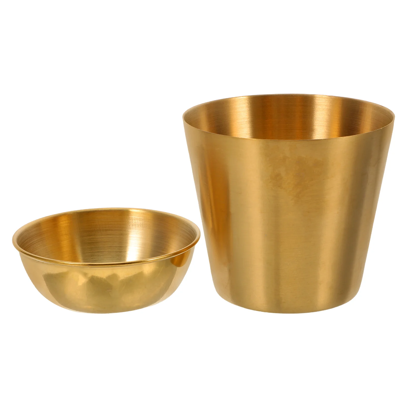 

1Set Stainless Steel Condiment Cups Versatile Design for Snacks Salads Drinks Modern Home Party Use