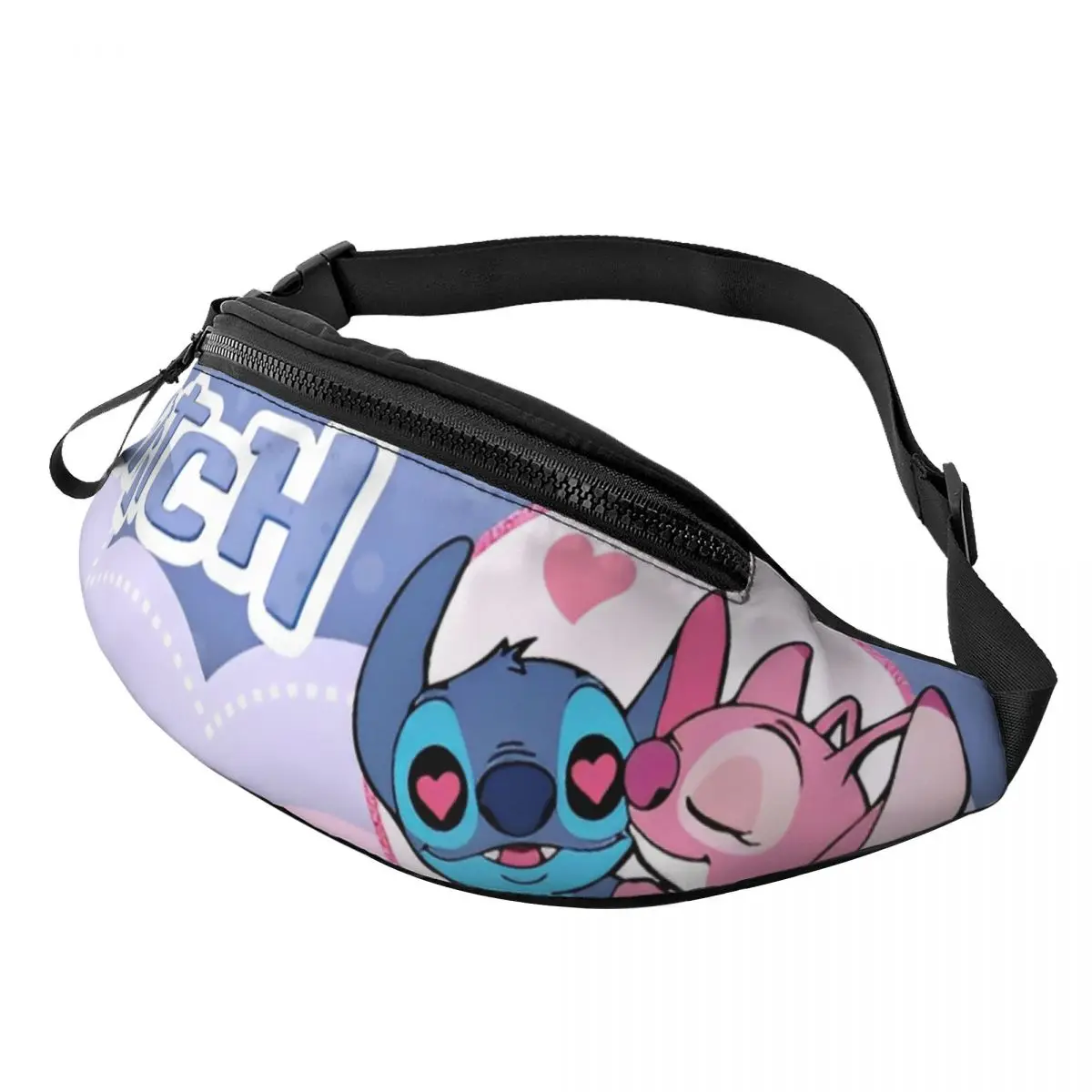 

Lilo Stitch Angel Love сумка через плечо с узором нагрудная сумка рюкзак рюкзак для путешествий пеший туризм велосипедная сумка