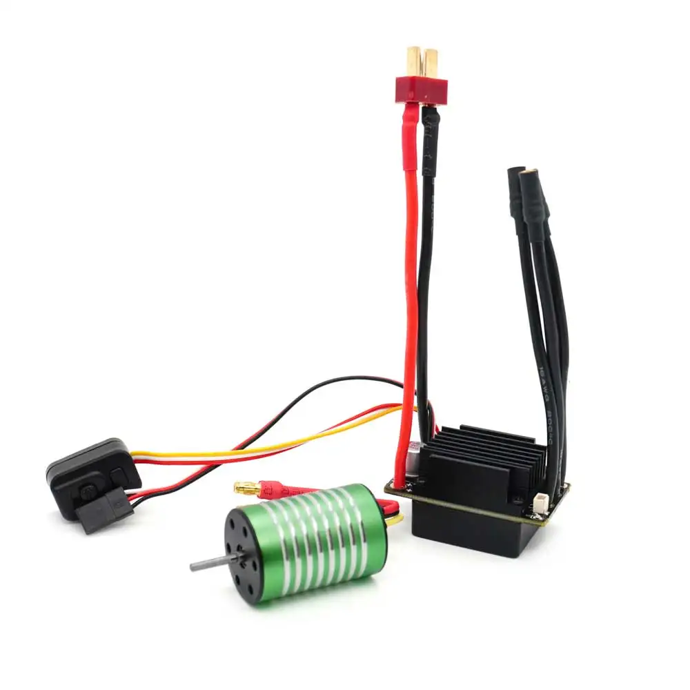 2440 2435 2430 ​2030 Brushless Motor with 35A ESC for 1/16 1/18 1/20 RC Car Traxxas HSP Wltoys E-revo XLH REMO Hobby GTR Lexus