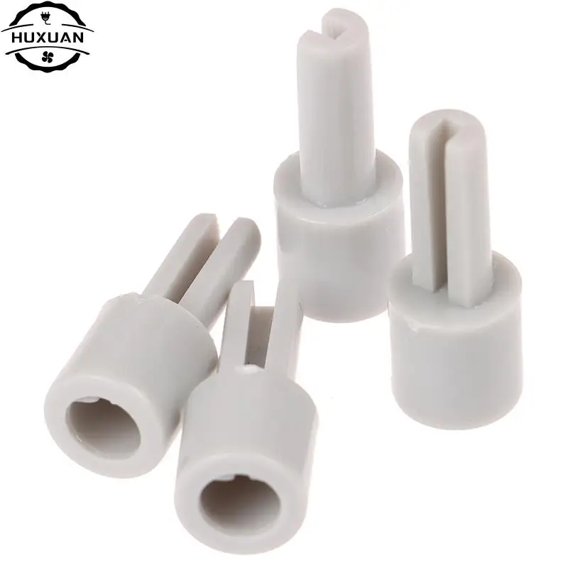 2/4pcs Plastic Mixer Potentiometer Lengthening Shaft Grey Plastic Extension Shaft Long axis 10MMX25MM