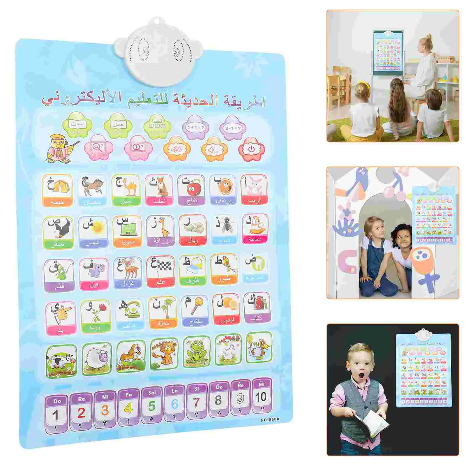 Wall Chart Alphabet Cards For Classroom and English Kids Posters Electronic Component Toddlers Baby