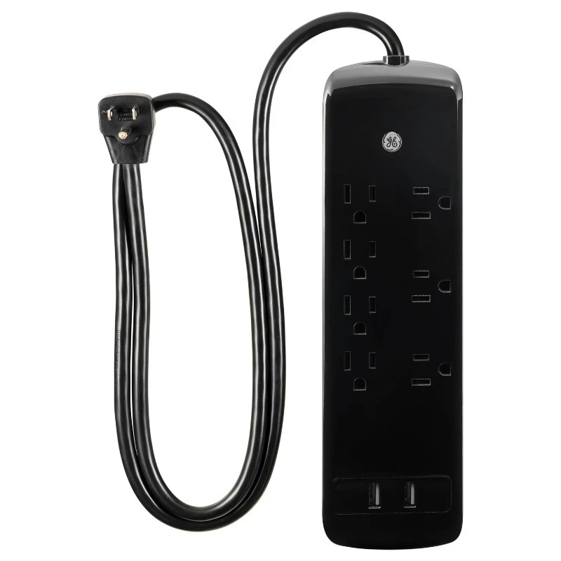 

Pro 7-Outlet 2-USB Power Strip Surge Protector, 3ft. Cord - 37054