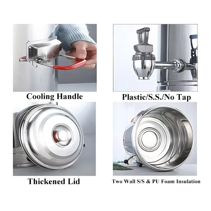 for Steamer with Visual Cover Water Boiler Big Corn Steamer for Corn Seafood Fish