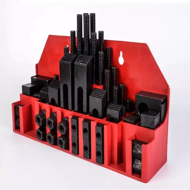 

factory sale Hardening quality milling machine 3/8 clamping set 58 pcs mill clamp kit vice,clamping tool