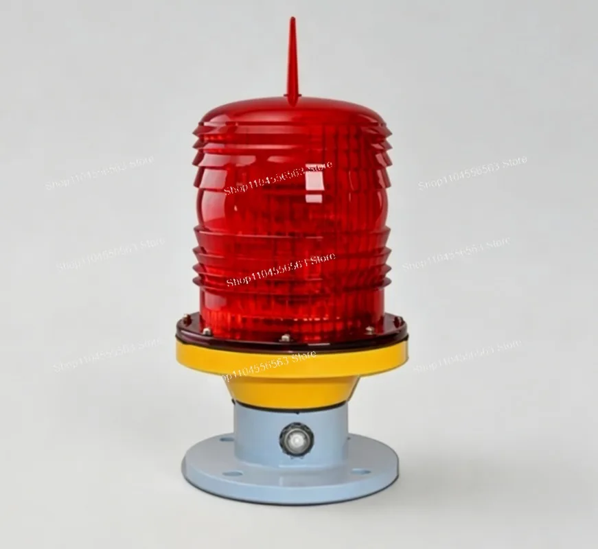 12V 10W LED Aviation Obstacle Light Moderate Intensity IP65 with 5-Year Warranty for Building/Tower