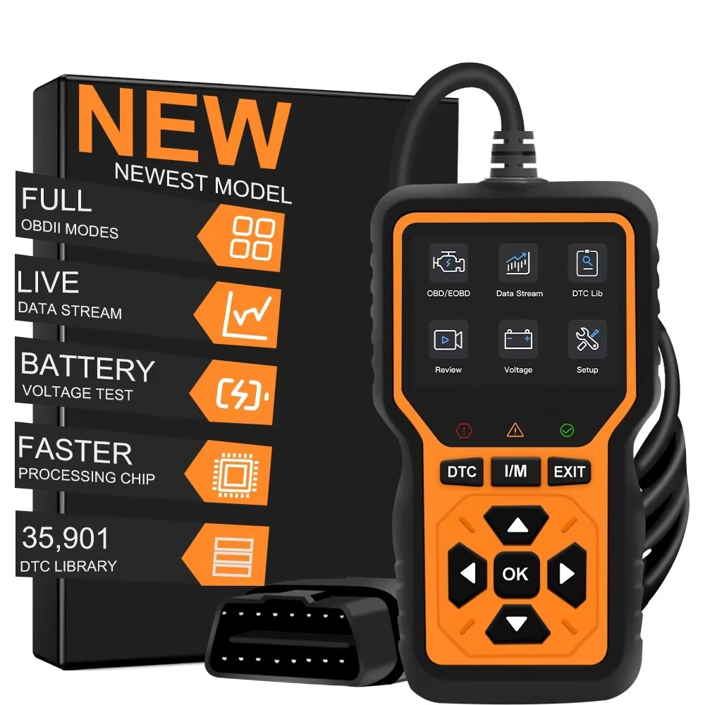 Original TX302 Alle OBD2 Funktion Verbesserte Auto Motor Licht Code Reader ScanTool OBD2 Scanner Diagnose Werkzeug mit Batterie Test