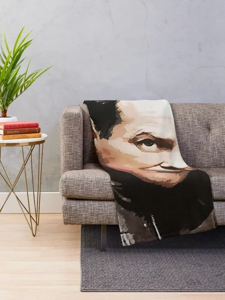 Jack Bauer Portrait Throw Blanket Soft Beds Soft Big Decorative Sofas Blankets