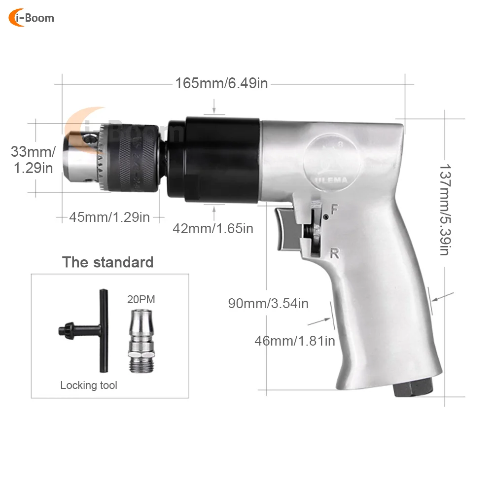 Pneumatic Drilling Machine 3/8