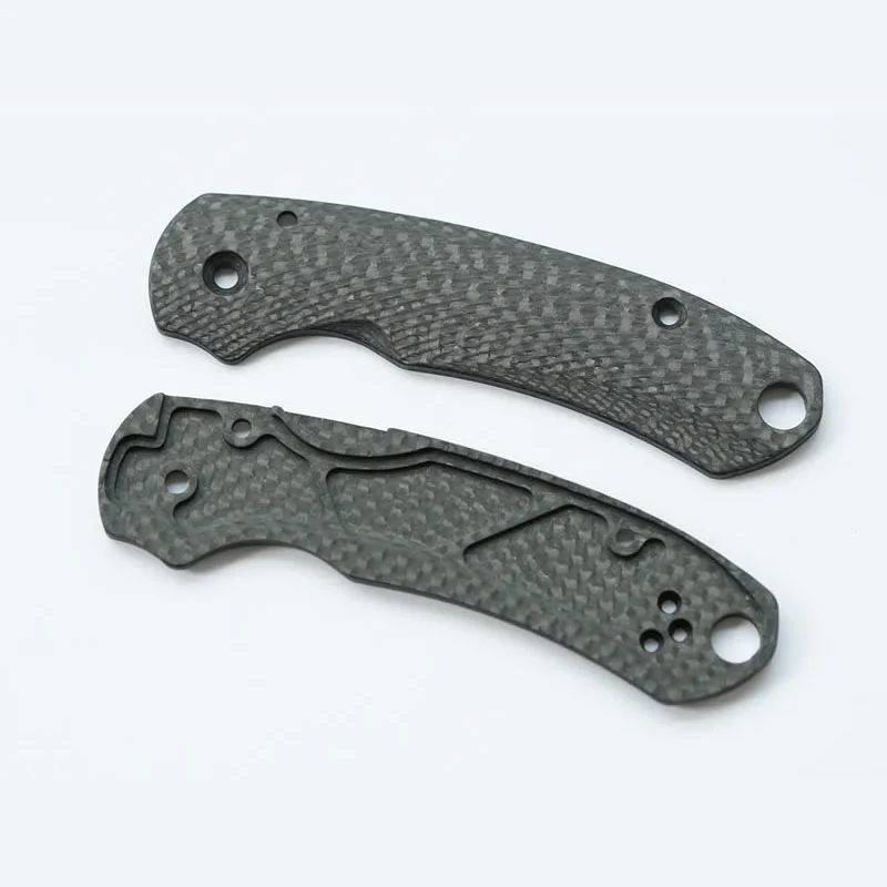 1 Pair Custom Made 3K Carbon Fiber Handle Scales for Spyderco C223 Para3 Knives