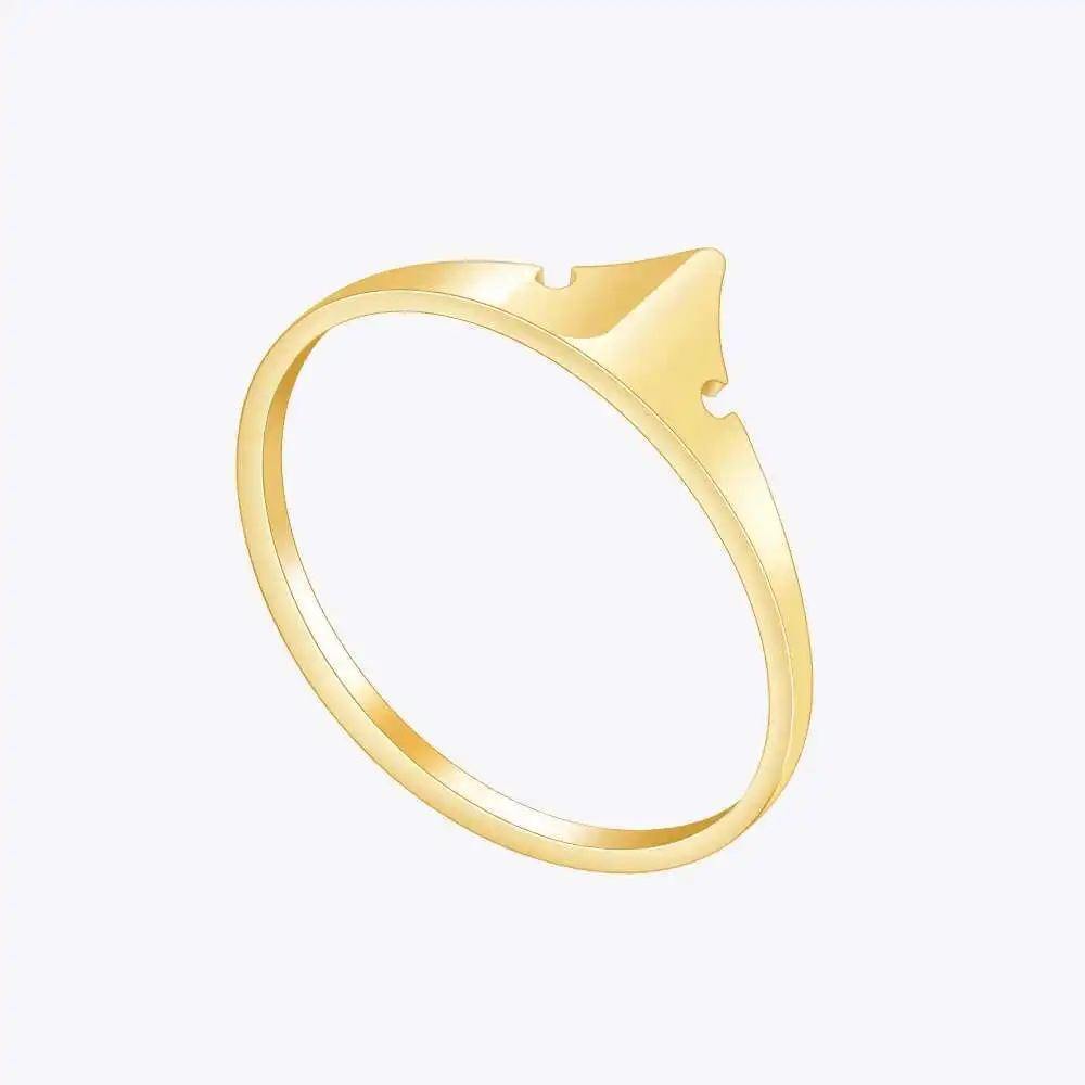 

ENFASHION Anillos Cute Arrow Ring For Women's Stainless Steel Gold Color Rings Street Fashion Birthday Jewerly Dating C219016