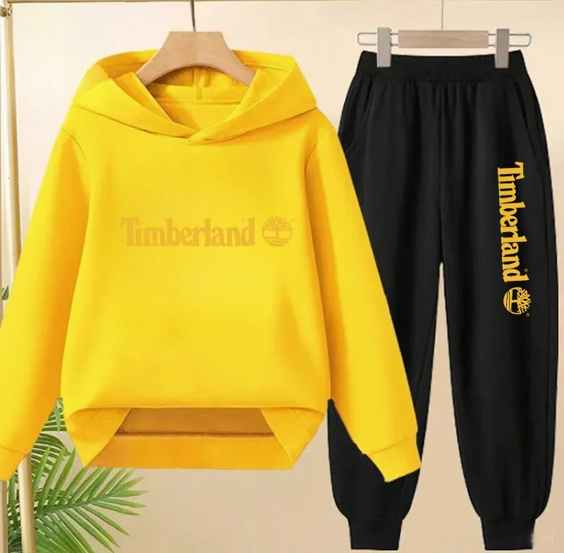 أطفال الخريف الربيع الاتجاه إلكتروني طباعة 2 قطعة هوديي + السراويل رياضية 2-13 سنة الفتيان الفتيات ملابس غير رسمية الأطفال الملابس مجموعات #2