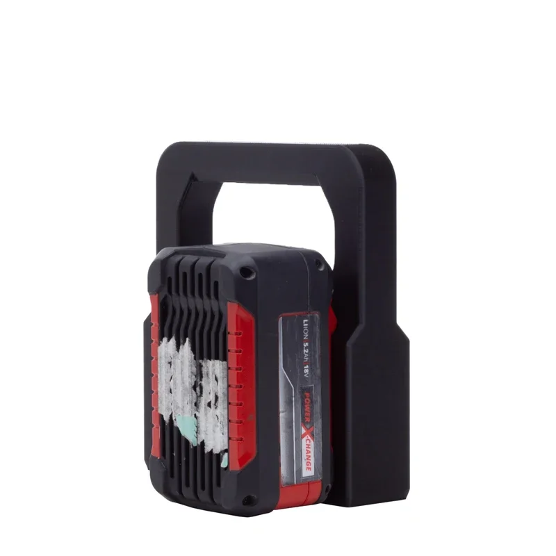 Battery Hand-held Holder Suitable for Einhell/X-Change/Ozito 18V PXC Li-ion Battery Portable Battery Storage Rack