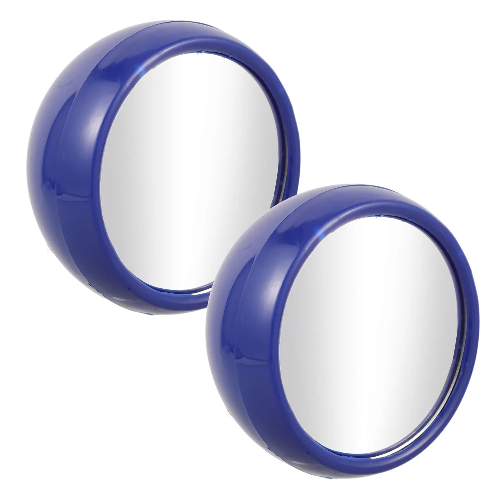 2pcs Computer Rear View Round Monitor Mirror For Laptop Desktop Compact Safety Mirror Office Desk Traffic Safety