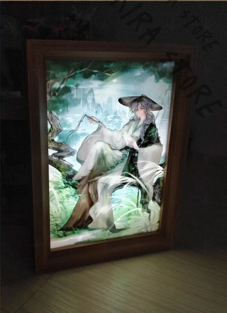 

Paper Heron Windsong Reverse:1999 Decorative Item Cosplay Ornaments Decoration Gifts Depth-of-field Light Picture Frame
